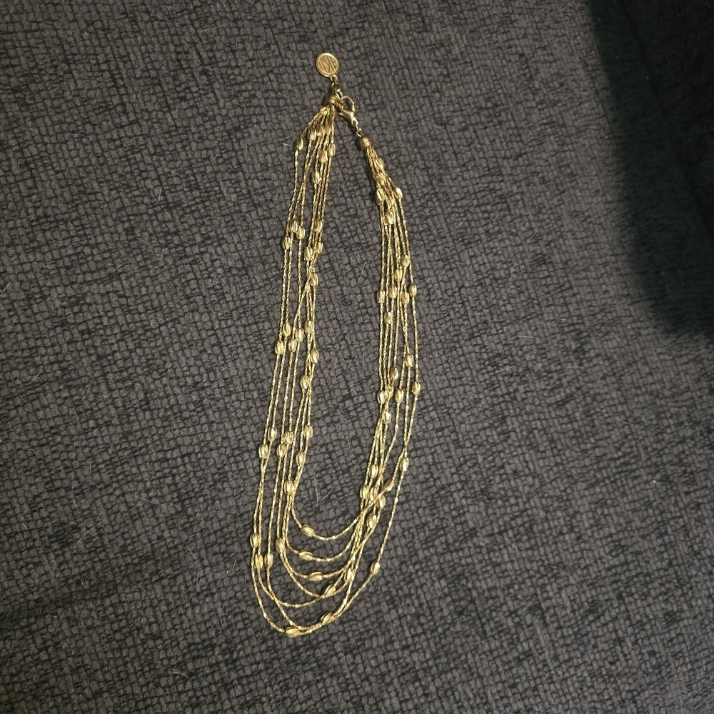 Anne Klein | Vintage Multi-Strand Beaded Necklace